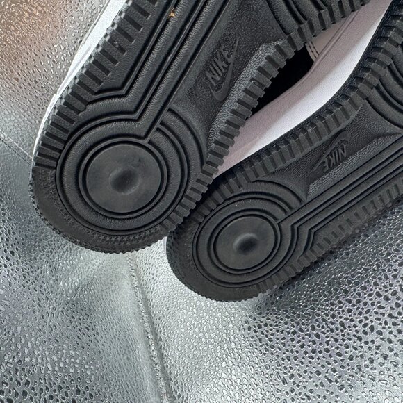 Size 8 Nike Air‎ Force 1 Low Mens Black Silver 3M Snake 2020 Sneaker DJ6033-001 main image 5